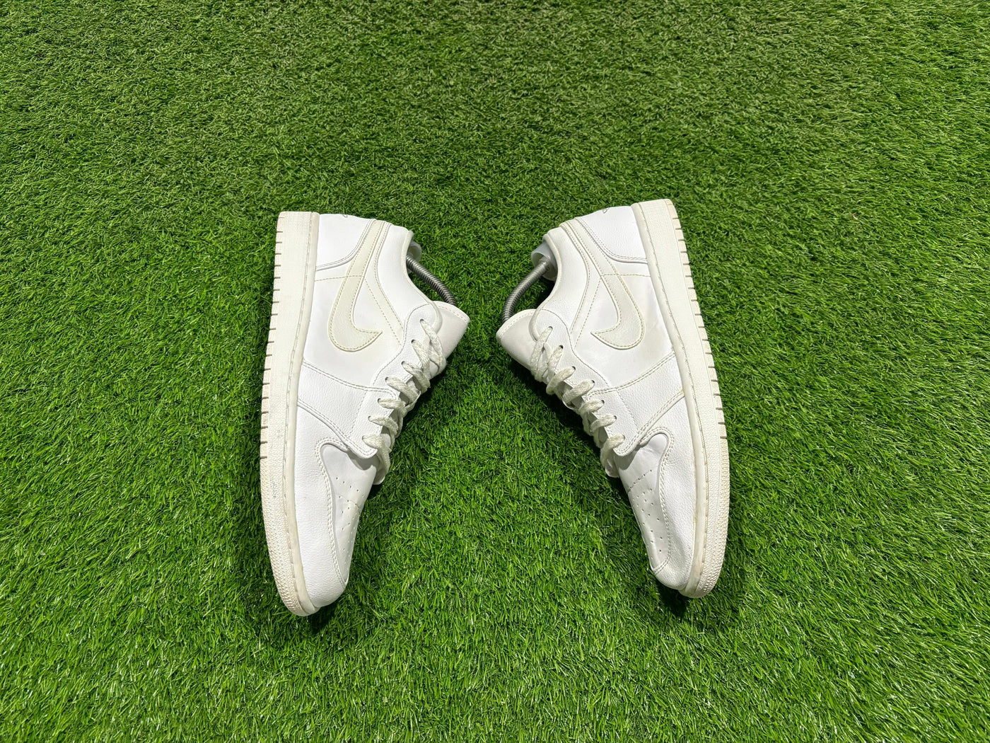 Nike Air Jordan 1 Low Triple White Mens Original&nbsp;